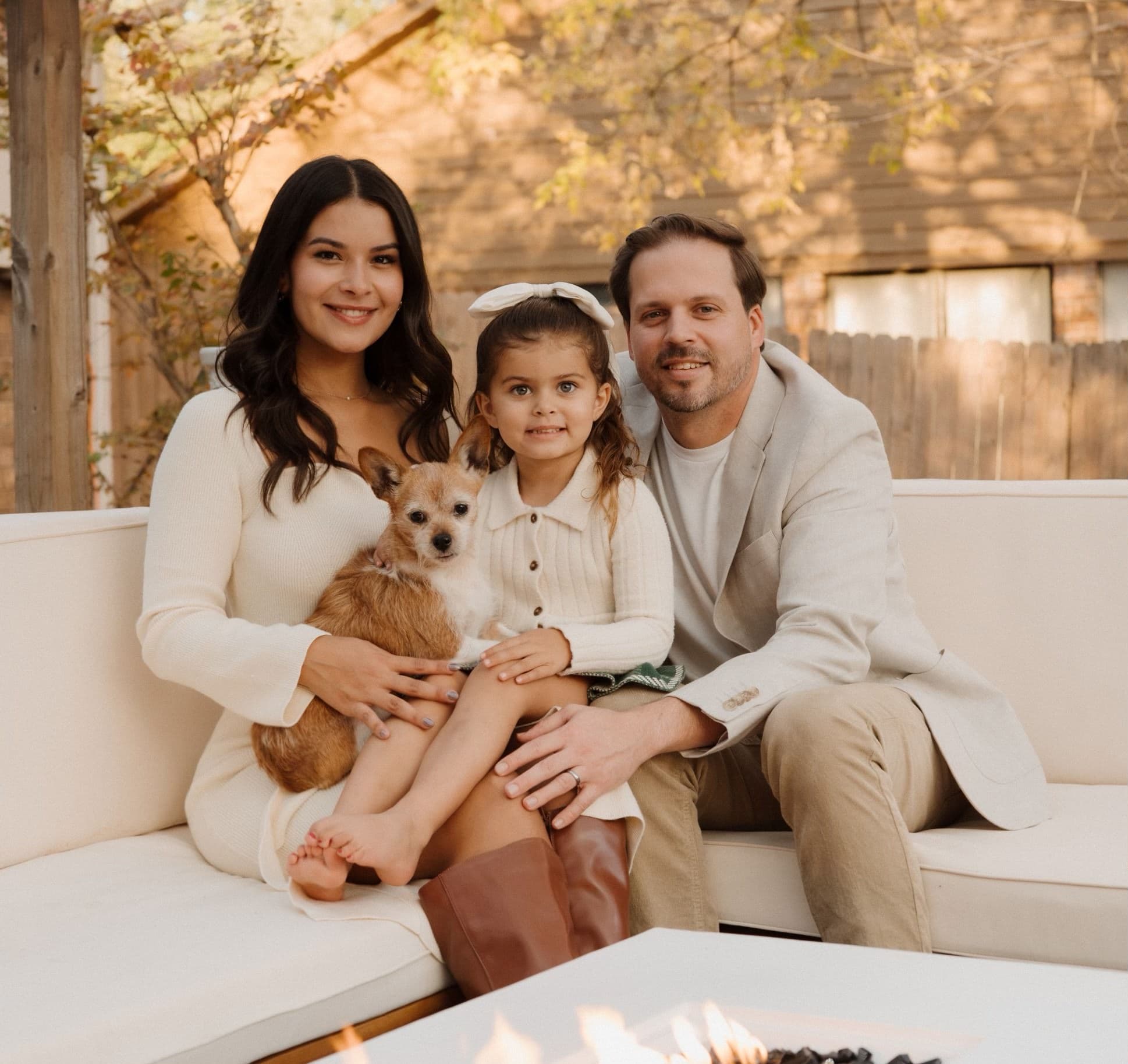Jesse Gautreaux, provider at Live Optimal Healthcare, with his family